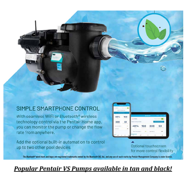 Pentair IntelliFlo3 VSF Pump Black Color