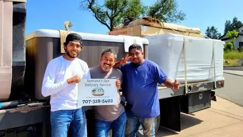 Spa Delivery & Removal